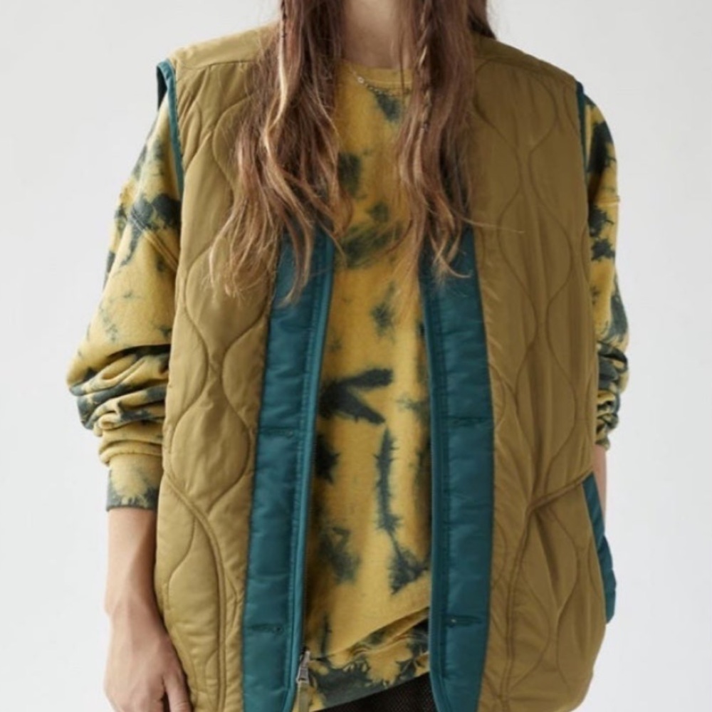 urban outfitters reversible vest